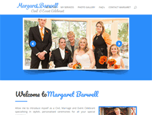 Tablet Screenshot of margaretbarwell.com.au